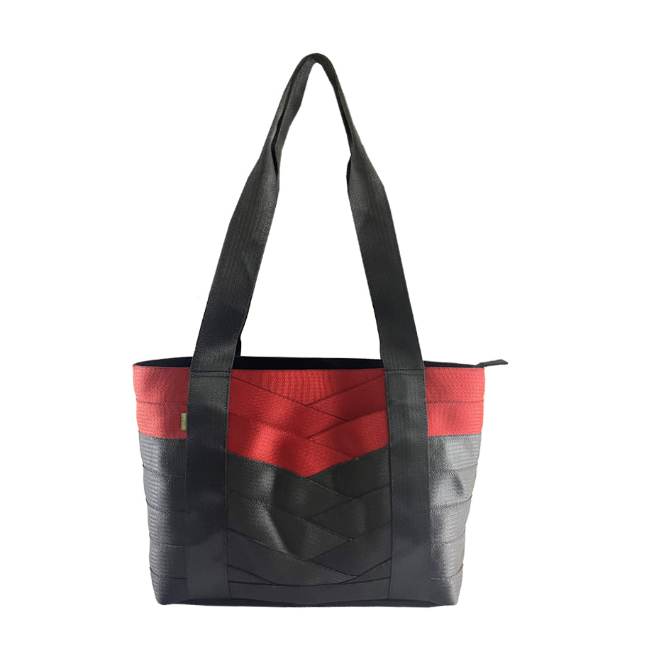 Pure Detroit OFFICIAL - Convertible Tote Seatbelt Bag - Black PRE ORDE